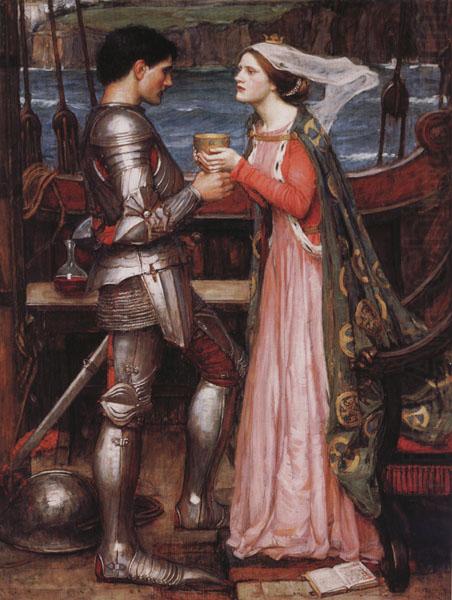 John William Waterhouse Tristram and Isolde china oil painting image